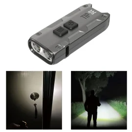 Coupon NITECORE TIP SE 700LM P8 Dual Light LED Keychain Flashlight Type-C Rechargeable QC Every Day Carry Mini Torch