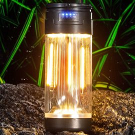 Coupon Outdoor Lighting LED Camping Light Multifunctional USB Charging Solar Tent Light Hunging Stand Lamp Lantern