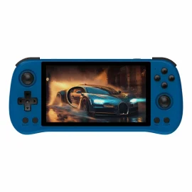 Coupon POWKIDDY X55 80GB 10000 Games 5.5 inch RK3566 Handheld Game Console Open-Source Retro Video Game Player 1280*720P IPS Screen