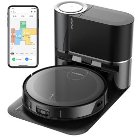 Coupon PROSCENIC X1 Smart Vacuum Cleaner 3000PA Suction High Frequency Vibration Mop with Automatic Garbage Recovery Bucket Radar Navigation APP control