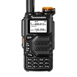 Coupon QUANSHENG UV-K5 5W High-power Walkie Talkie 50-600MHz Air Band NOAA DTMF Scrambler LED Flashlight Portable Multi-band Transceiver – EU Plug