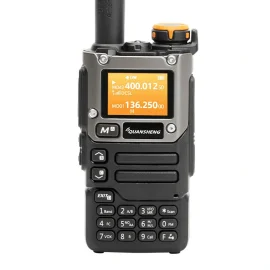 Coupon Quansheng UV-K6 5W Walkie Talkie Air Band Radio UHF VHF DTMF FM Scrambler NOAA Tyep-C Charging Wireless Frequency Two-Way Handheld Portable Radio – EU Plug