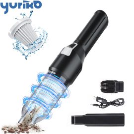 Coupon YURIKO YK-VC01 Handheld Wireless Multi-purpose Vacuum Cleaner 150W 4500Pa Suction Eliminate Every Mess for Home and Car Cleaning