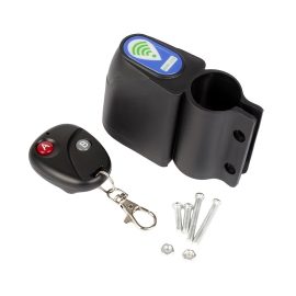 Coupon 110dB High Sound Bike Horn Alarm Wireless Anti-Theft with Remote Control for Electric Bicycle Scooter
