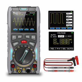 Coupon 2023NEW MUSTOOL MDS9208 3In1 Oscilloscope Multimeter Signal Generator 12MHz 50Msps Portable High Storage Capacity Low Power Consumption