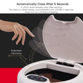 Coupon 9L/11L Automatic Infrared Sensor Dustbin Smart Sensor Trash Can Induction Waste Bins