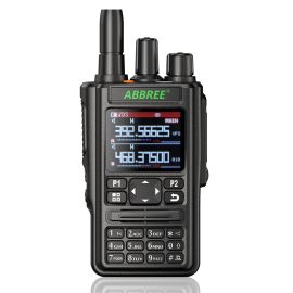 Coupon ABBREE AR-869 High Power Walkie Talkie Full Band GPS bluetooth Program Frequency Wireless Copy Frequency Type-C Jack Outdoors Handheld Two Way Radio