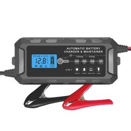 Coupon Andeman 12V 10A/14V 9A Battery Charger for Motorcycle Car Battery Repair AGM GEL Lithium LiFePo4