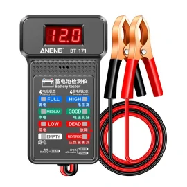Coupon ANENG BT-171 Battery Tester 12V LCD Digital Auto Battery Analyzer Charging Cranking System Tester Car Battery Checker Diagnostic Tool