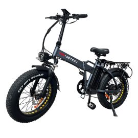 Coupon DRVETION AT20 48V 15Ah 750W 20*4.0inch Folding Electric Bicycle 60-90KM Max Mileage Range 200KG Max Load Electric Bike
