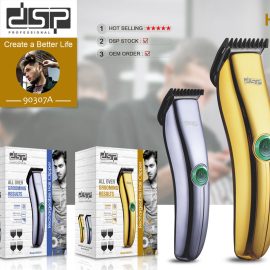Coupon DSP Rechargeable Hair Beard Trimmer For Men Electric Hair Clipper Professional Edge Hair Cutting Machine Men Grooming Kit
