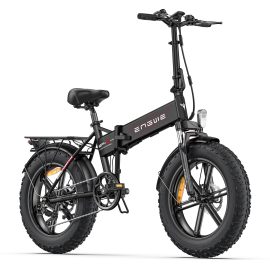 Coupon ENGWE EP-2 PRO 2022 Version 13Ah 750W Fat Tire Folding Electric Bike 20inch 60-80km Mileage Range E Bike for Mountain Snowfield Road