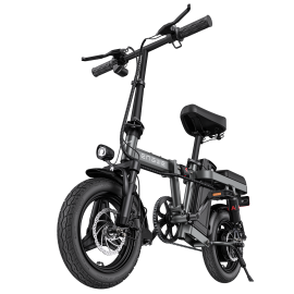 Coupon ENGWE T14 10Ah 48V 350W 14inch Folding Electric Bike 25km/h Max Speed 35-80km Mileage Range E Bike For City Road
