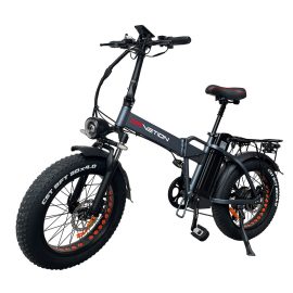 Coupon EU Direct DRVETION AT20 48V 15Ah 750W 20+4.0inch Folding Electric Bicycle 60 90KM Max Mileage Range 200KG Max Load Electric Bike