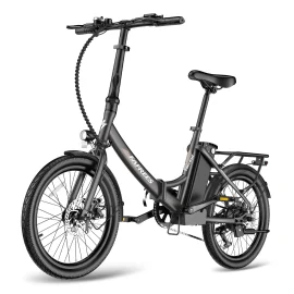 Coupon FAFREES F20 Light 36V 14.5Ah 250W 20×1.95inch Folding Electric Bicycle 90-110KM Max Mileage 120KG Max Load City Electric Bike
