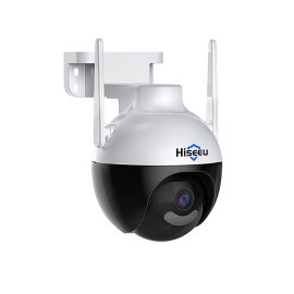 Coupon Hiseeu 4K 8MP WiFi Security Camera Outdoor Intelligent PTZ 2-way Audio Cam Night Vision AI Human Detection IP66 Waterproof Support TF Card Home Safety IP Camera