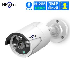 Coupon Hiseeu HB612 HB613 1536P 3.0MP POE Mini Bullet IP Camera ONVIF P2P IP66 Waterproof Outdoor IR CUT Night Vision Cam