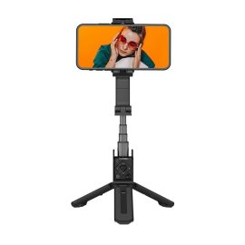 Coupon Hohem iSteady Q Single-Axis Gimbal Stabilizer 360° Face Tracking Automatic Balance Selfie Stick Adjustable Tripod with Remote Control for Live Broadcasting Photo Snap