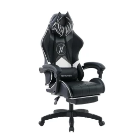 Coupon NICK NK01 Gaming Chair Ergonomic High Back Design Computer Office PU Chairs Reclining with Retractable Footrest and Headrest + Lumbar Support