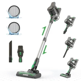 Coupon Proscenic Vactidy V9 25KPa 250W Cordless Vacuum Cleaner Rechargeable Stick Vacuum with Battery Powerful Lightweight Vacuum Cleaner