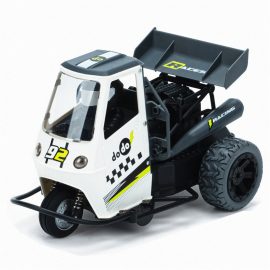 Coupon S810 1/16 2.4G RC Tricycle Motorcycle LED Light Spray Stunt Vehicles Car Full Proportional High Speed Differential Models RTR Toys