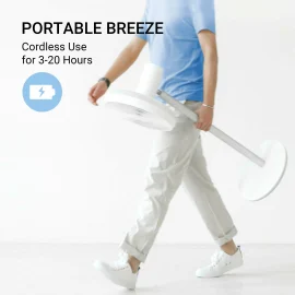 Coupon SmartMi Standing Fan 2S Portable Wireless Standing Floor Fan For Summer Natural Breezes Technology
