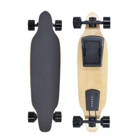 Coupon SYL 131 5Ah 36V 600W*2 Dual Motor Electric Skateboard 90*51mm Wheel 25km Max Range 120kg Max Load Wireless Remote Control