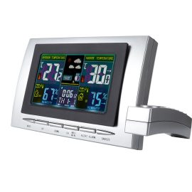 Coupon TS-H134G Wireless Weather Station Digital Thermometer Indoor Outdoor Sensor Gauge Weather Forecast Temperature Humidity Meter Clock