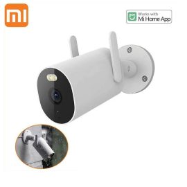 Coupon Xiaomi WiFi Smart Outdoor Camera AW300 2K Full Color Night Vision IP66 Waterproof Video Surveillance Webcam Home Security Camera
