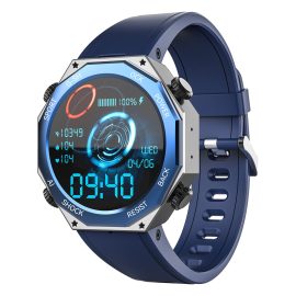 Coupon Rogbid Tank M1 5ATM Waterproof Swimming Hifi Bluetooth Call Heart Rate Blood Pressure SpO2 Monitor Fitness BT5.3 Smart Watch