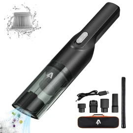 Coupon Andeman 3900pa Handheld Car Cordless Vacuum Cleaner 100W USB Rechargeable Mini Portable Home Clean