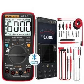 Coupon ANENG AN9002 Bluetooth Digital Multimeter 6000 Counts Professional MultimetroTrue RMS AC/DC Current Voltage Tester Auto-Range