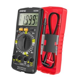 Coupon ANENG SZ08 Ultra-thin Split LCD Digital Multimeter Tester with Stowable Test Pen AC/DC 220V Professional Multimetro Auto Voltmeter Resistance Tester Tool