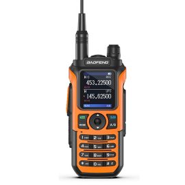 Coupon Baofeng UV-21 PRO V2 Walkie Talkie Tri-band Long Range Portable Ham Radios Type-C Rechargeable Amateur Two-Way Radio for Hunting Hotel EU Plug