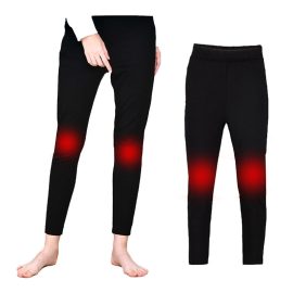 Coupon COTTONSMITH Intelligent 3-Gears Heating Pant Windproof Thickened Knee Heating Hiking Trouser for Winter Sports
