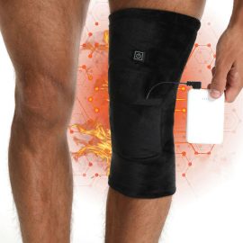 Coupon Electric Heating Knee Pad Adjustable Temperature Electric Warm Sports Protection Cold Breathable Knee Pad for Rehabilitation Assistance Recovery