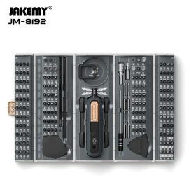 Coupon JM-8192 Multi-Functional 180-in-1 Precision Screwdriver Tool Set Chrome Vanadium Bits Stripped Screw Extractors Mobile Phone Repair DIY Tools Home Improvement