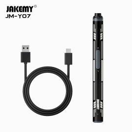 Coupon JM-Y07 Precision Electric Screwdriver 18V 320mAh Battery 190RPM Type-C Charging High Efficiency Durability for DIY Repair Projects