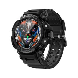 Coupon LOKMAT ATTACK PRO 1.32 inch TFT 50ATM Waterproof AI Voice SpO2 Blood Oxygen Heart Rate Monitor