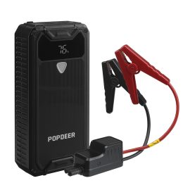 Coupon POPDEER PD-JX1 1500A 15000mAh Portable Car Jump Starter with LED Flashlight Powerbank Emergency Power Supply
