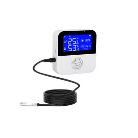 Coupon Tuya WiFi Temperature Humidity Sensor With LCD Display Smart Life Remote Monitor Indoor Thermometer Hygrometer Via Google Alexa