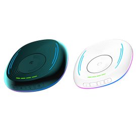 Coupon Undetectable Mouse Mover Jiggler Automatic Mouse Movement Simulator with RGB Light Timing Funtion for Computer Awakening