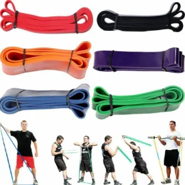 Coupon 2080 x 2.5mm Yoga Tension Straps Exercise Gym Sports Elastic Bands Fitness Resistance Bands