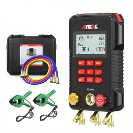 Coupon ANCEL AC3000 Manifold Digital Meter Air Conditioner Refrigerant Leak Tester Fault Check Vacuum Temperature Tester