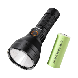 Coupon Astrolux FT03 SST40-W 2400lm 875m NarsilM v1.3 USB-C Rechargeable Flashlight + 1Pcs HLY 26650 5000mAh 3.7V 3C Power Battery