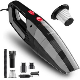 Coupon Audew 12V 100W 5000Pa Car Vacuum Cleaner Portable Wet Dry Powerful Suction Stainless Steel Filter Corded