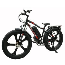 Coupon BAOLUJIE DP-2620 48V 13AH 500W 26*4.0inch Electric Bicycle 40-50KM Max Mileage 120KG Payload Electric Bike