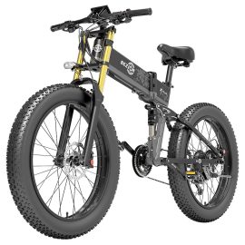 Coupon BEZIOR X PLUS 48V 17.5AH 1500W Electric Bicycle 26*4.0 Inch 130KM Mileage Range Max Load 200KG