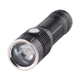 Coupon Convoy M26D P70.3 Hi R70 4000LM TIR Lens Strong Spotlight Flashlight 26800 or 26650 Battery Powerful LED Torch Lamp Type c Charging Port Work Light Latarka Zaklamp Lampe
