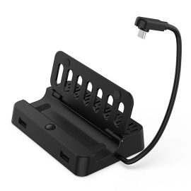 Coupon DOBE 6 in 1 Deck Docking Station TV Converter Dock with USB3.0 PD USB-C HDMI RJ45 for Steam Deck Console